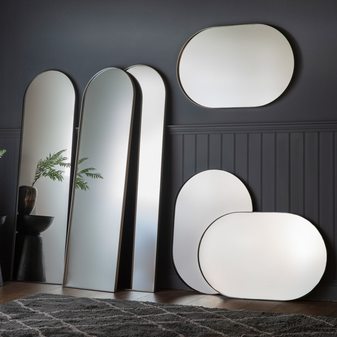 Devizes Elipse Mirror Silver