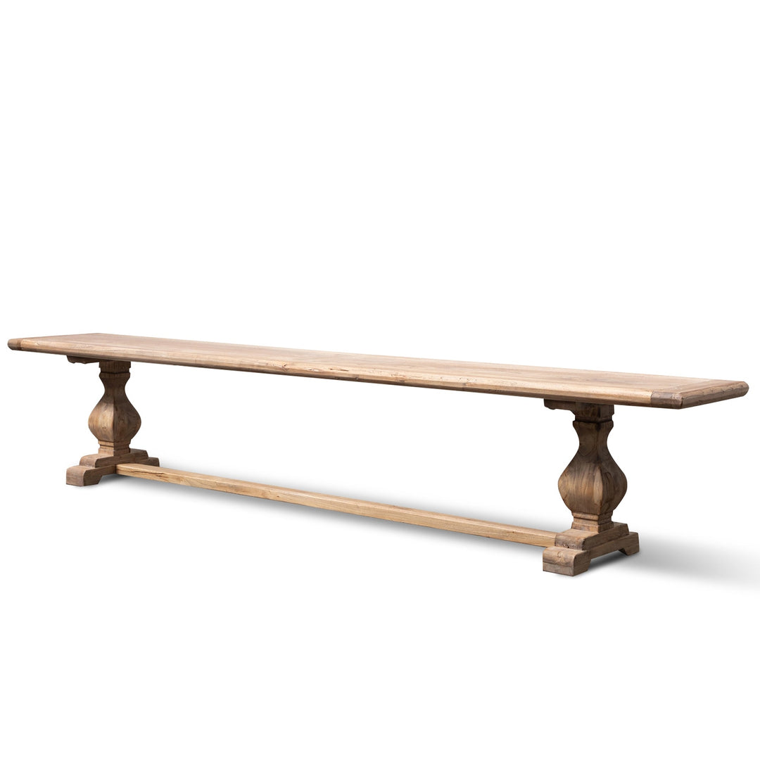 Richmond - Reclaimed Elm 2.4m Wood Bench - Natural