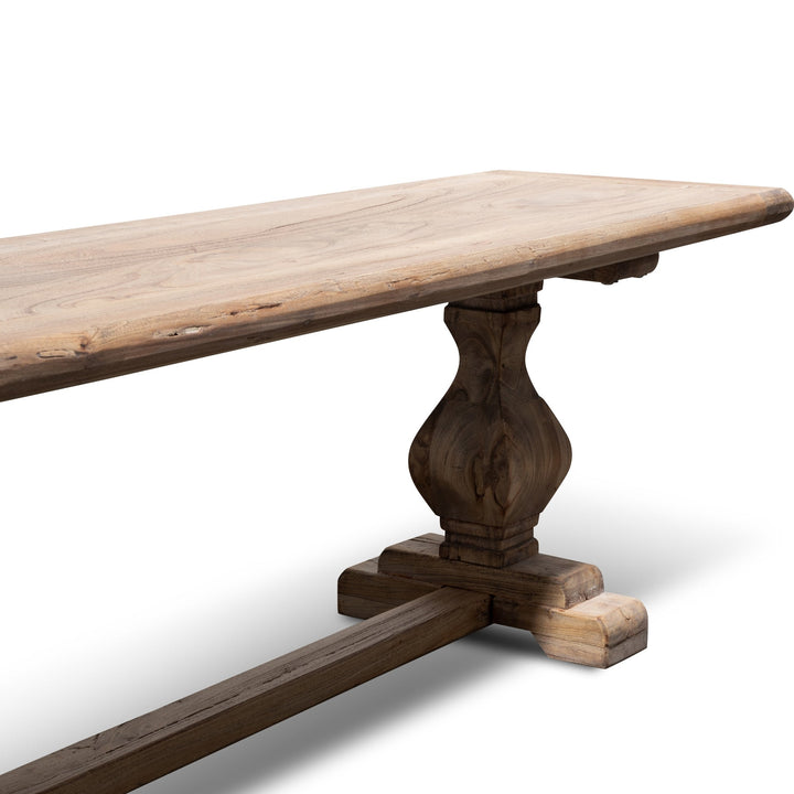 Richmond - Reclaimed Elm 2.4m Wood Bench - Natural