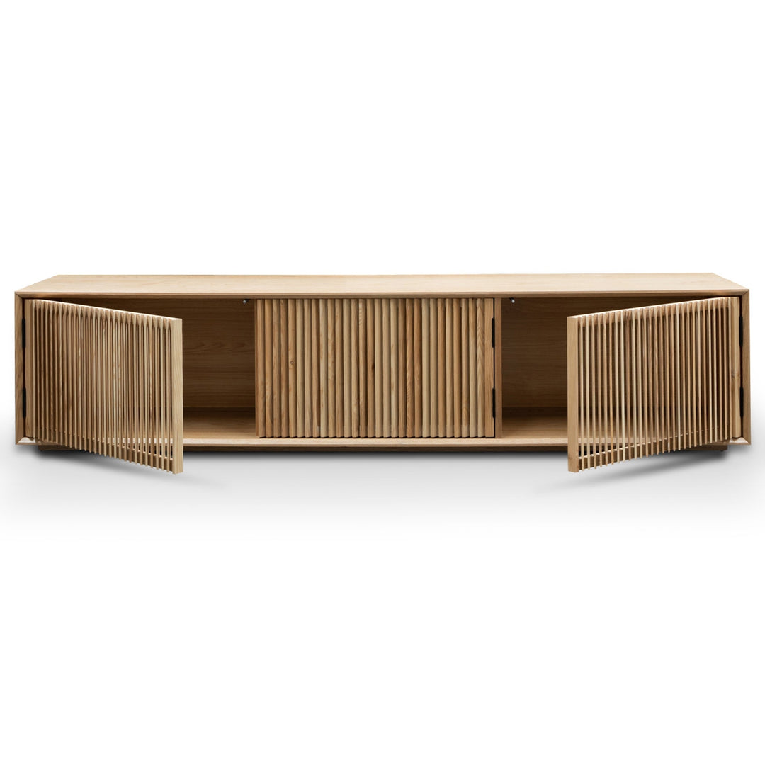 Esther 2m Entertainment TV Unit - Natural Ash Veneer