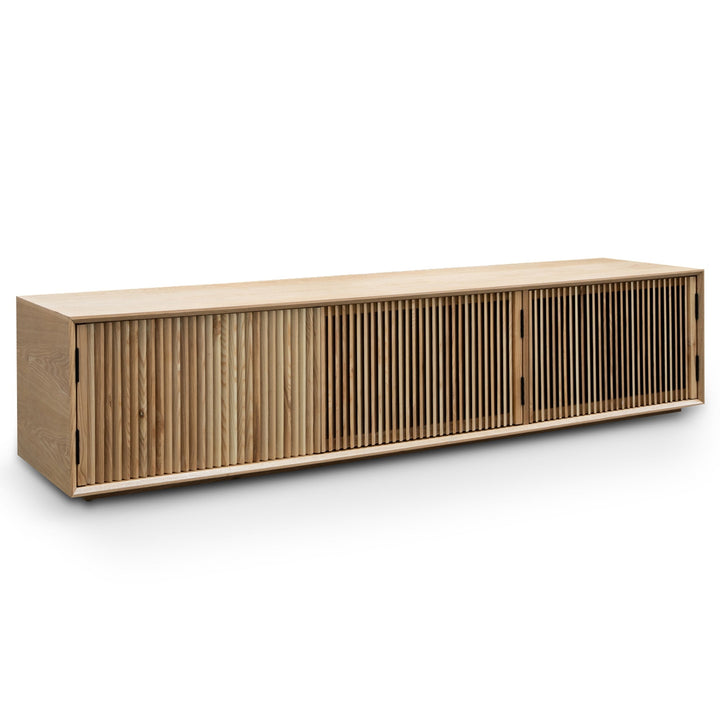 Esther 2m Entertainment TV Unit - Natural Ash Veneer