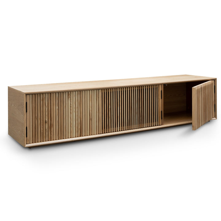 Esther 2m Entertainment TV Unit - Natural Ash Veneer