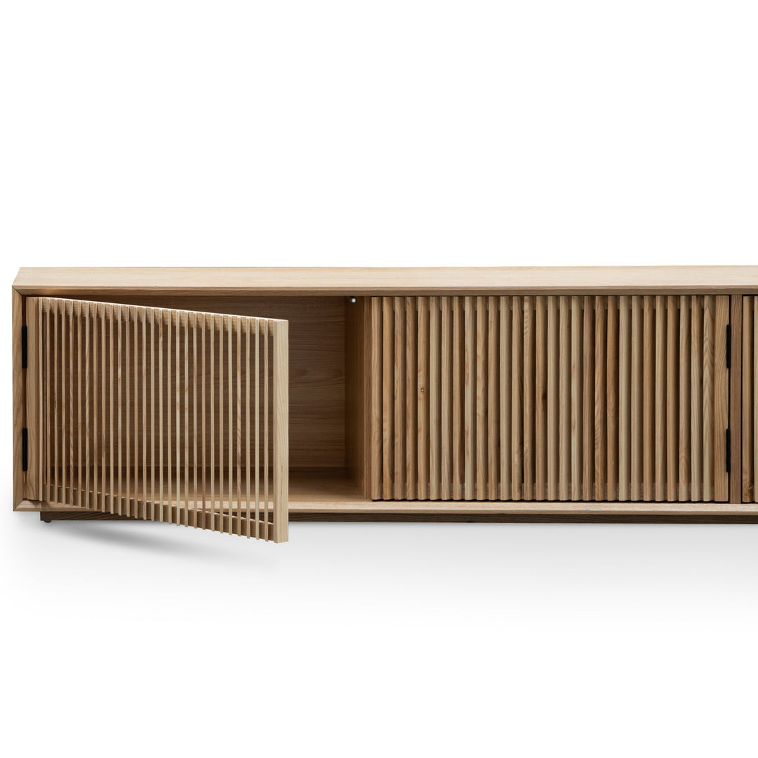 Esther 2m Entertainment TV Unit - Natural Ash Veneer