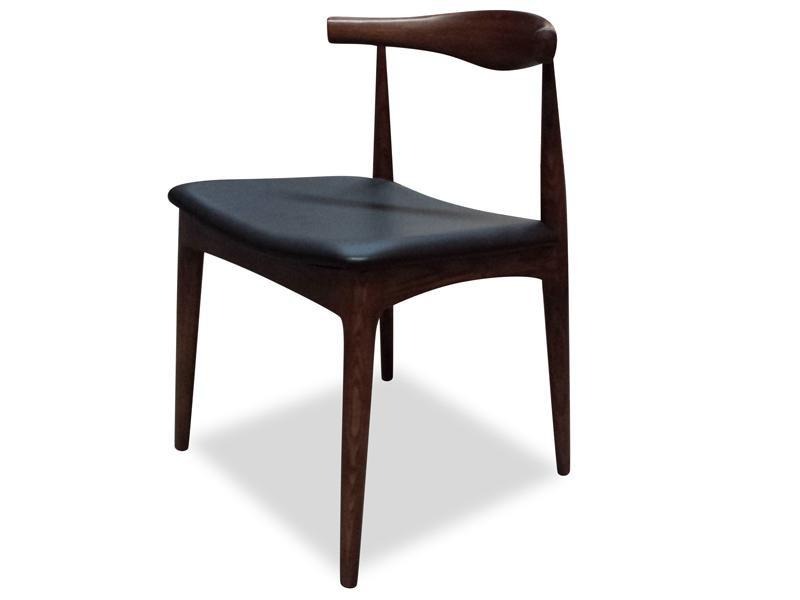 Folkestone Elbow Dining Chair - Dark Brown (Set of 2)