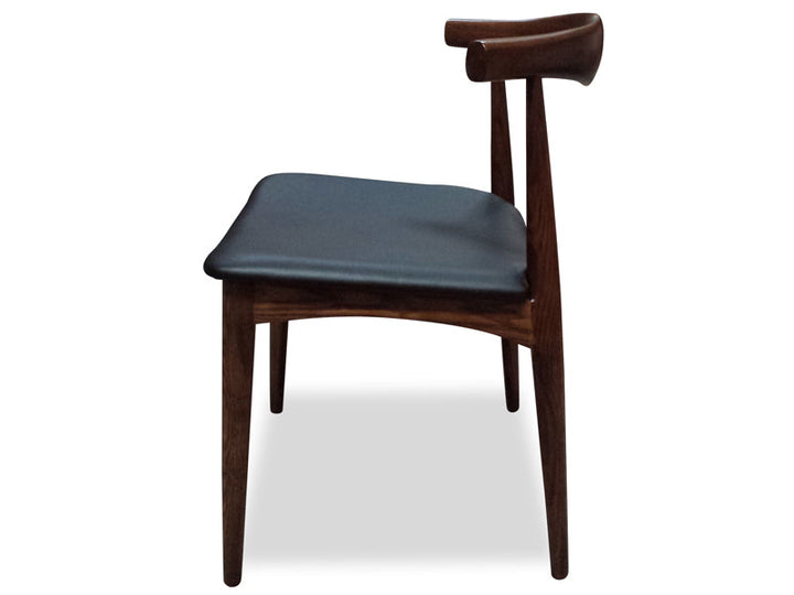 Folkestone Elbow Dining Chair - Dark Brown (Set of 2)