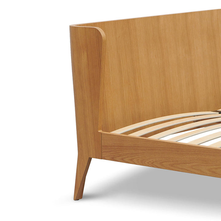 Oxford King Bed Frame - Natural Oak