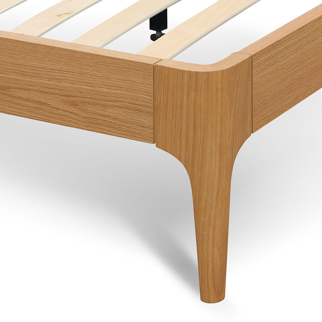 Oxford King Bed Frame - Natural Oak