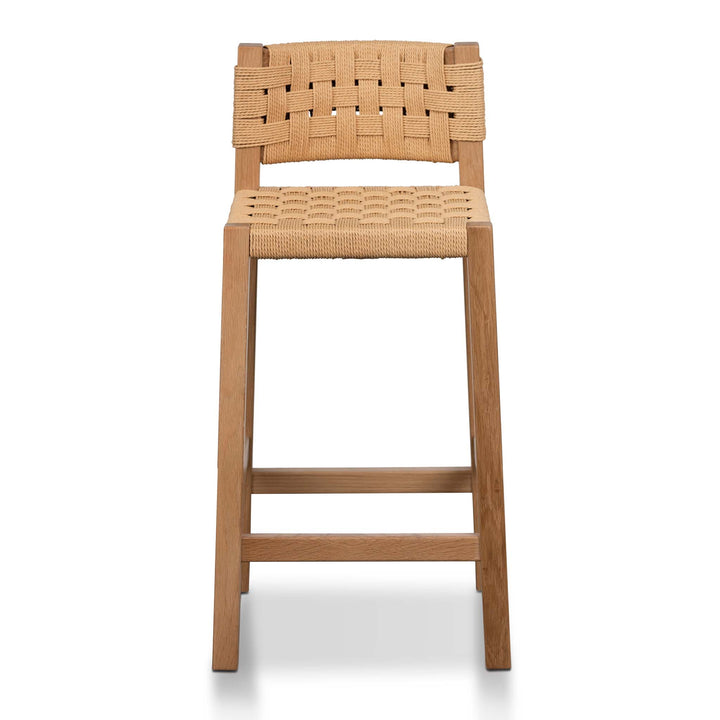 Campbell Rattan Bar Stool - Natural