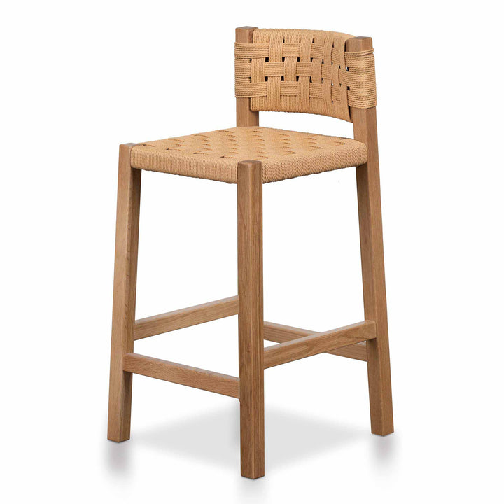 Campbell Rattan Bar Stool - Natural