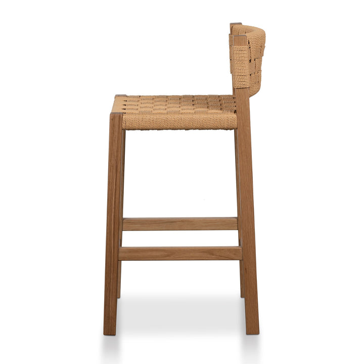 Campbell Rattan Bar Stool - Natural