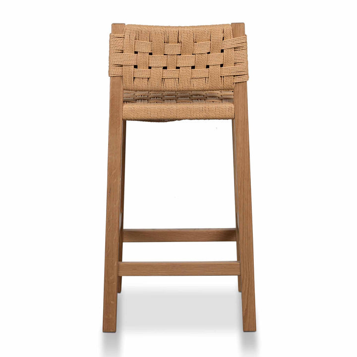 Campbell Rattan Bar Stool - Natural