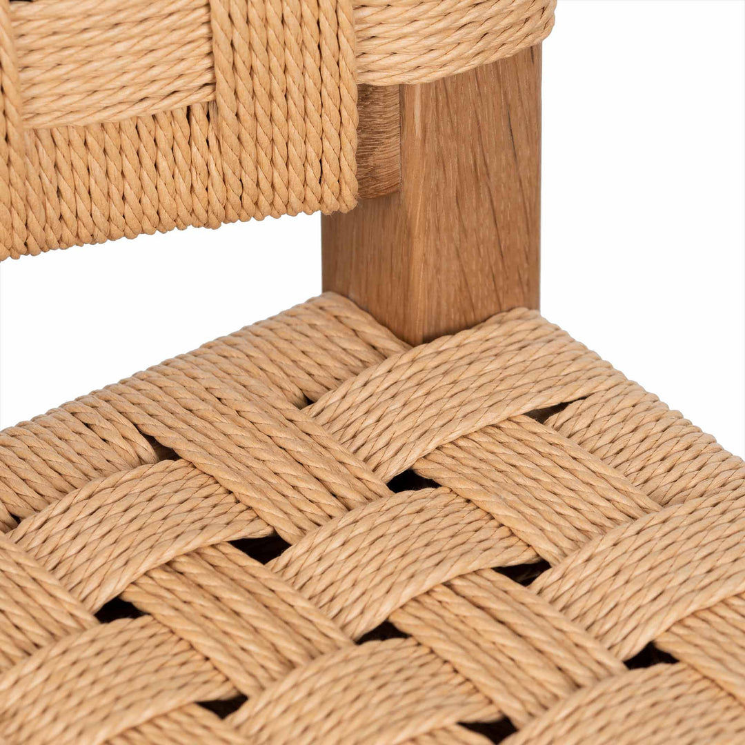 Campbell Rattan Bar Stool - Natural