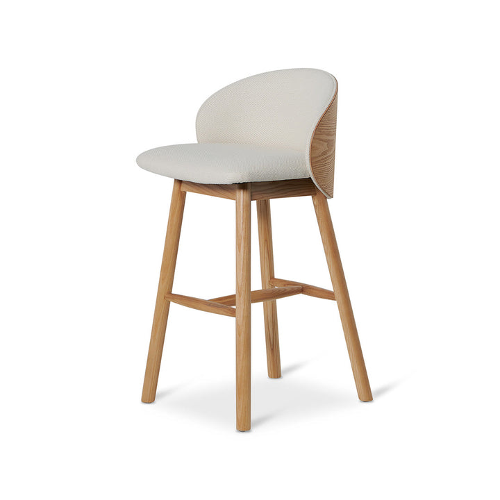 Aubrey 65cm Natural Bar Stool - Beige