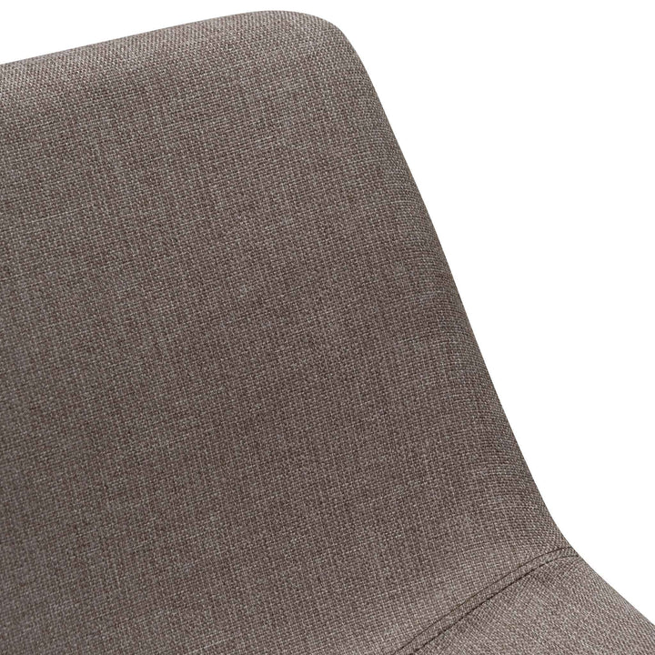 Griffith Fabric Dining Chair - Brown Grey (Set of 2)