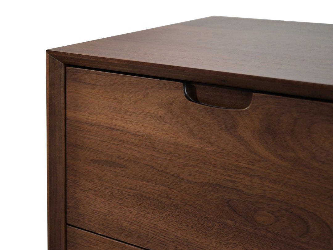 Tunbridge 3 Drawer Chest - Walnut