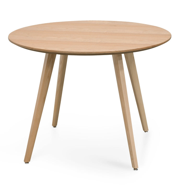 Folkestone 100cm Round Dining Table - Natural