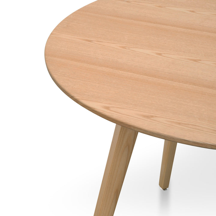 Folkestone 100cm Round Dining Table - Natural