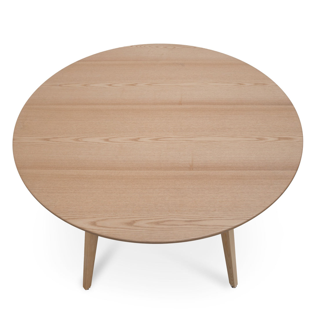 Folkestone 100cm Round Dining Table - Natural