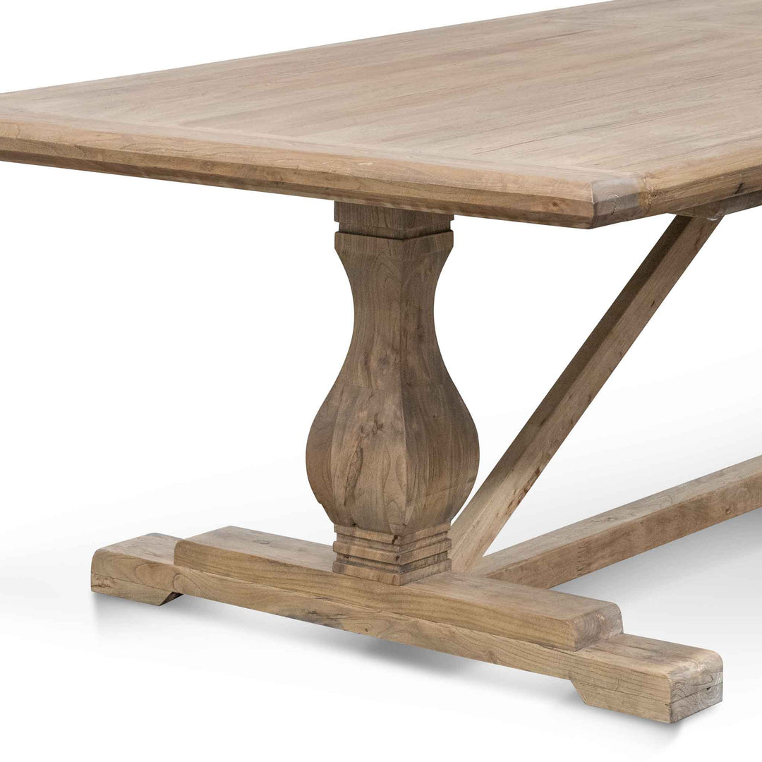 Richmond Dining Table 3m - Rustic Natural - 120cm (W)