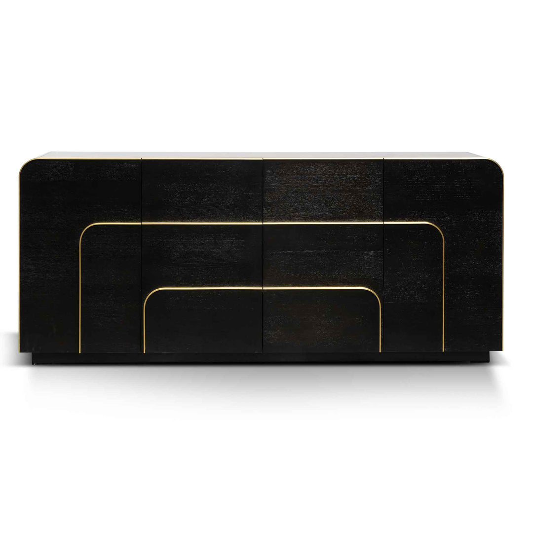 Chatham 2m Buffet Unit - Textured Espresso Black