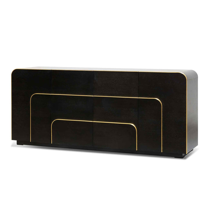 Chatham 2m Buffet Unit - Textured Espresso Black