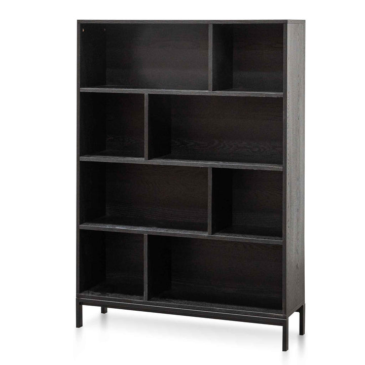 Milford Deakin Wooden Bookcase - Black