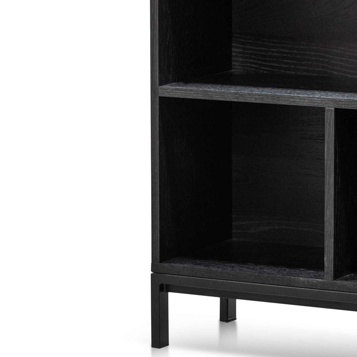 Milford Deakin Wooden Bookcase - Black