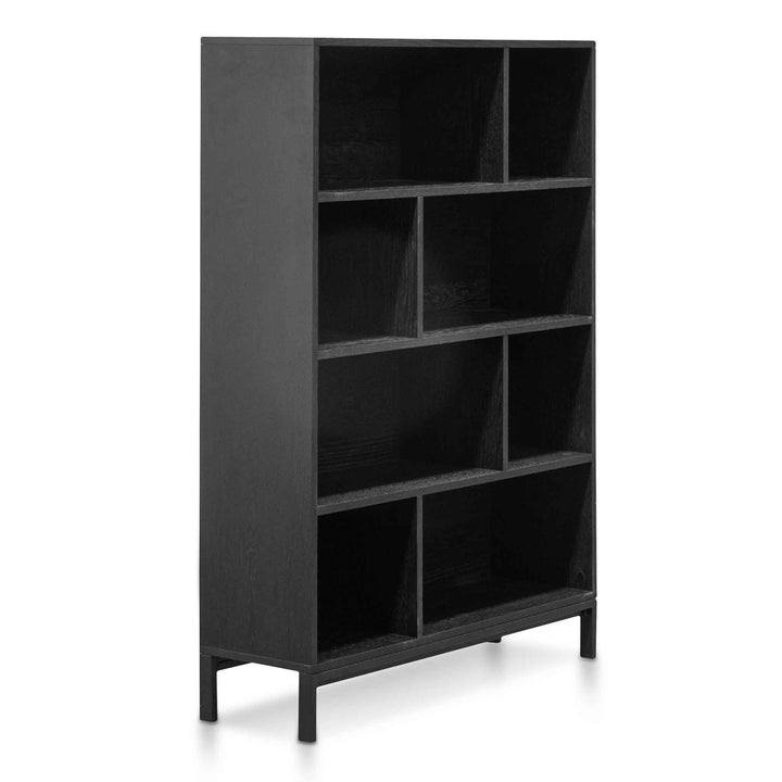 Milford Deakin Wooden Bookcase - Black