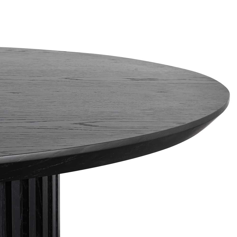 Oxford 2.8m Wooden Dining Table - Black