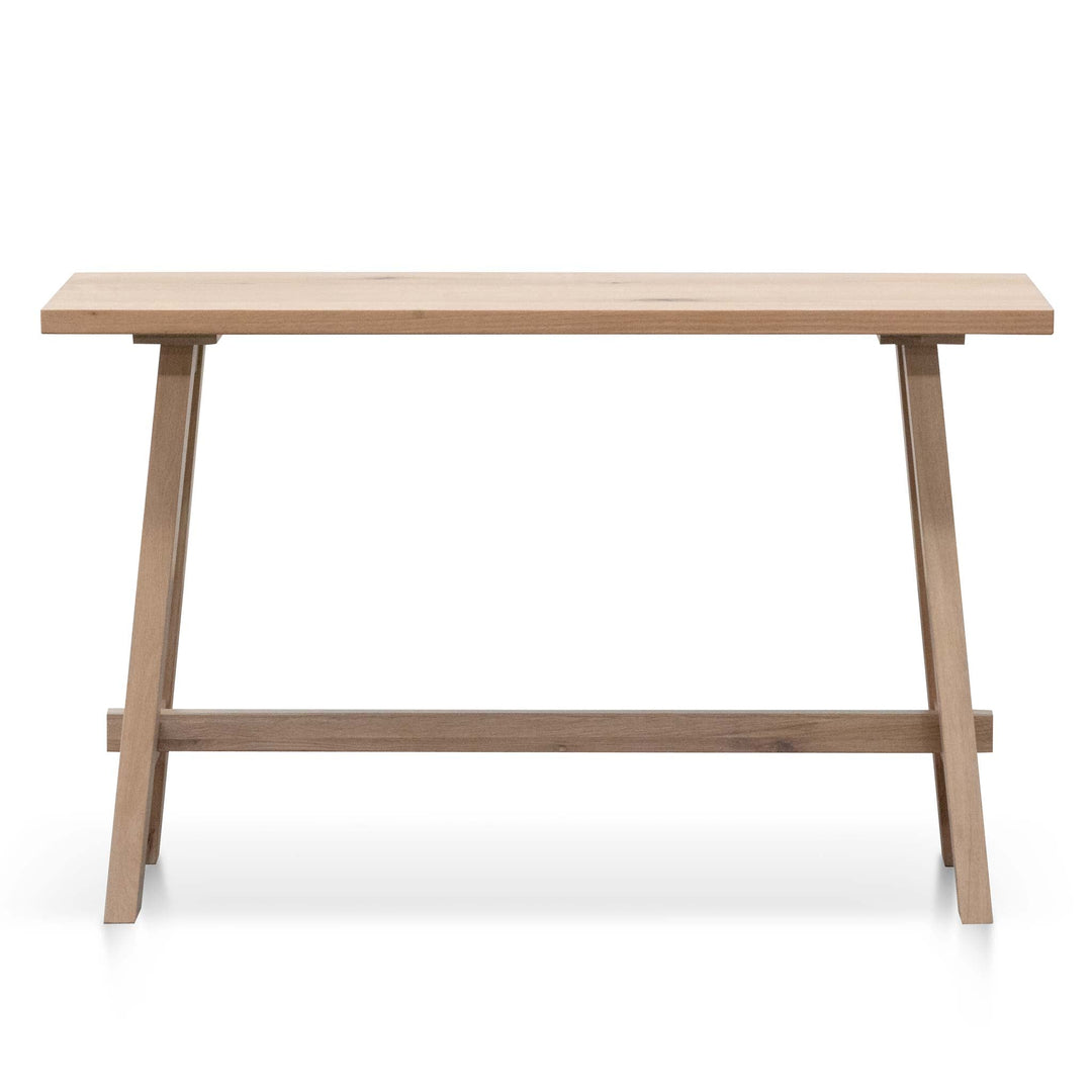 Goulburn 1.2m Wooden Console Table - Washed Natural