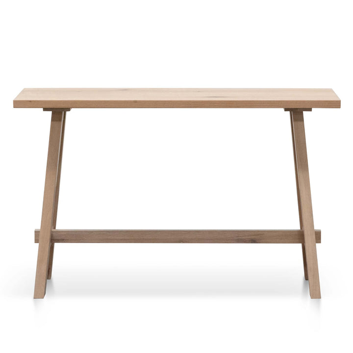 Goulburn 1.2m Wooden Console Table - Washed Natural