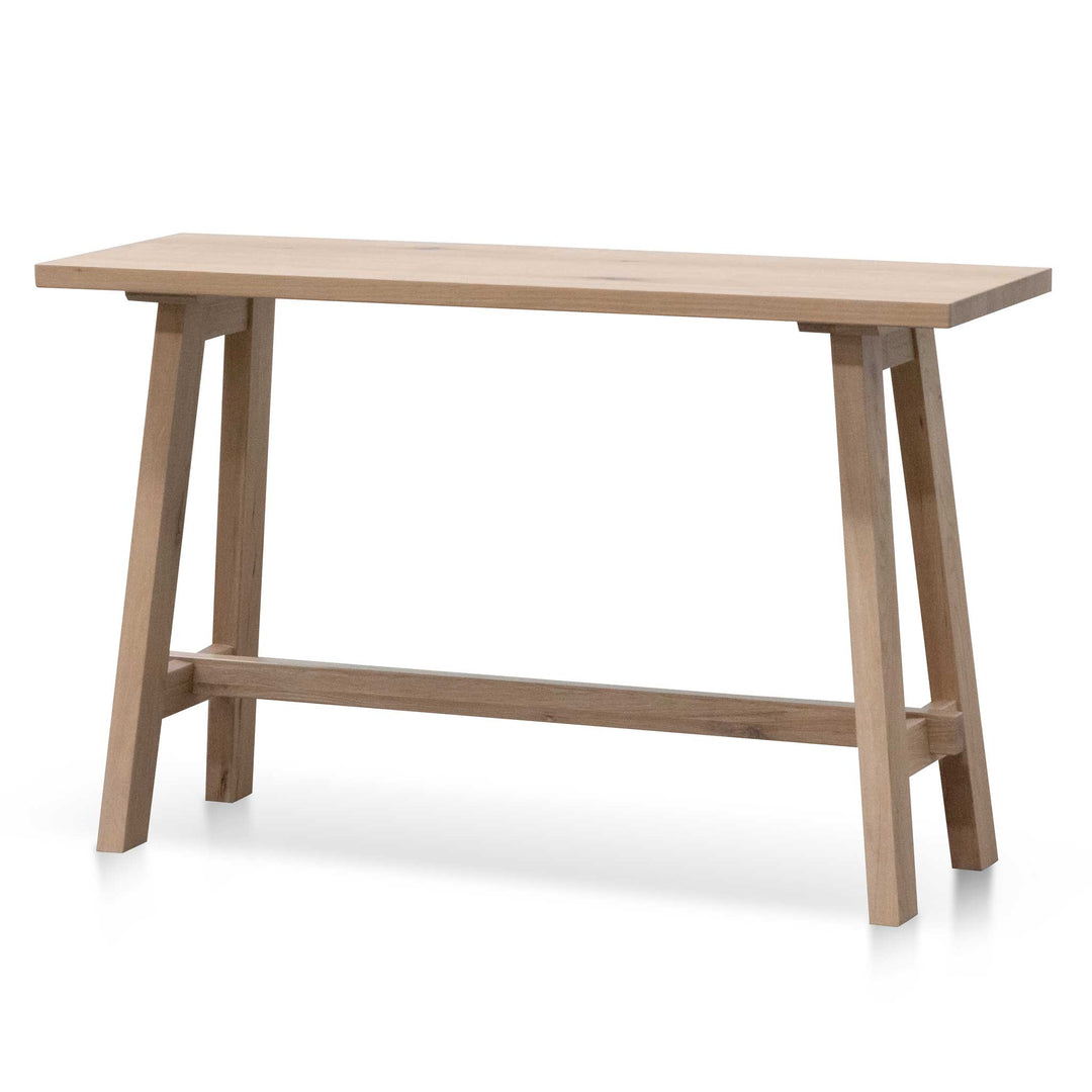 Goulburn 1.2m Wooden Console Table - Washed Natural