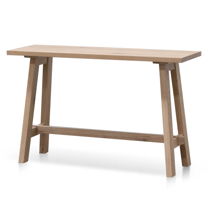 Goulburn 1.2m Wooden Console Table - Washed Natural