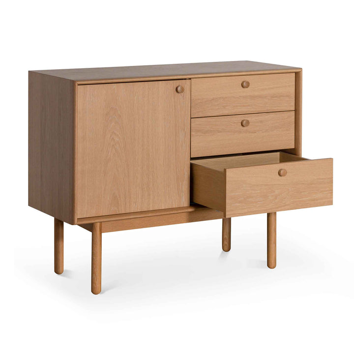 Tunbridge Narrow Wooden Sideboard and Buffet - Natural