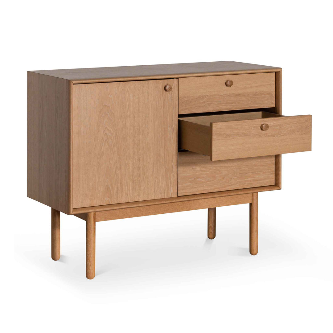 Tunbridge Narrow Wooden Sideboard and Buffet - Natural