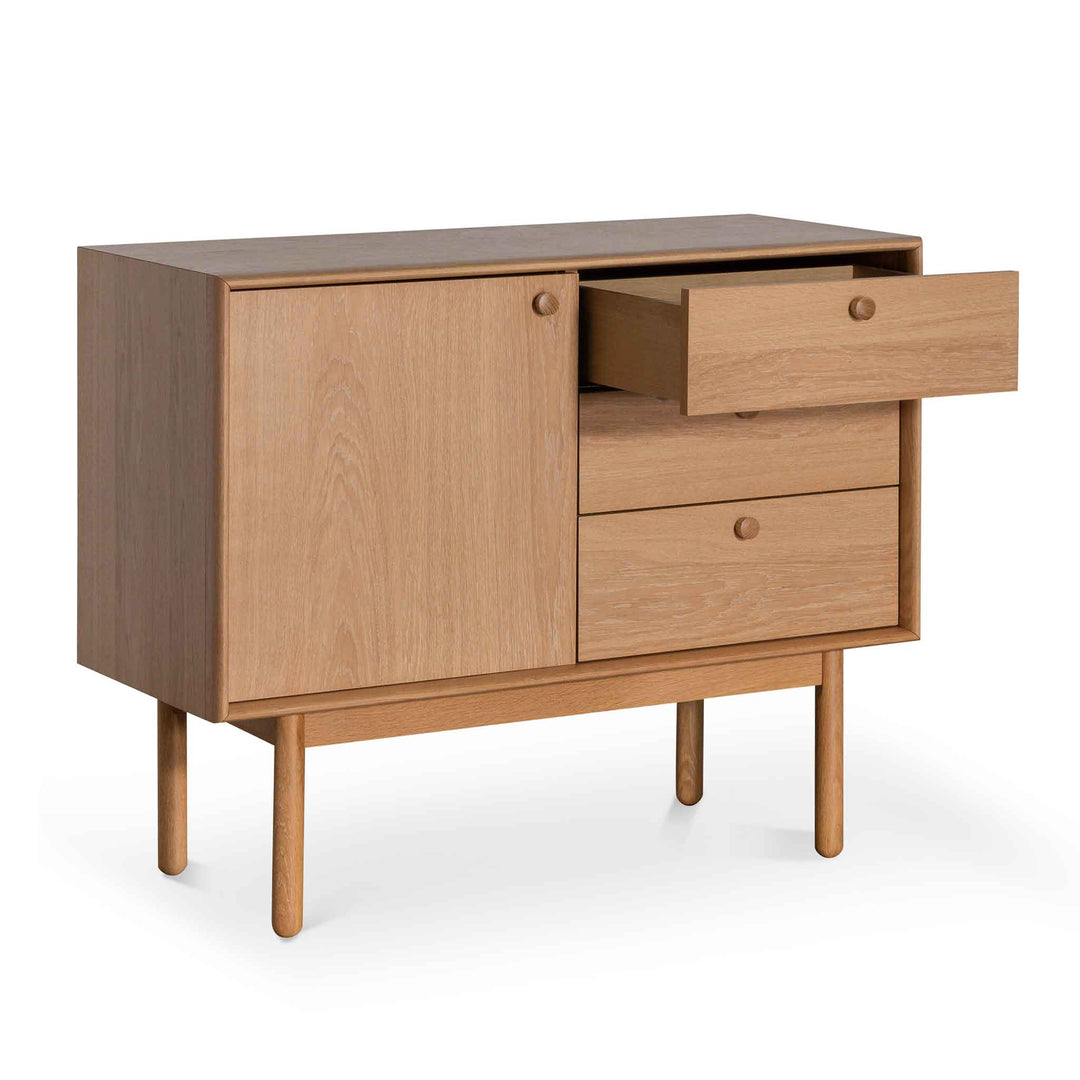 Tunbridge Narrow Wooden Sideboard and Buffet - Natural