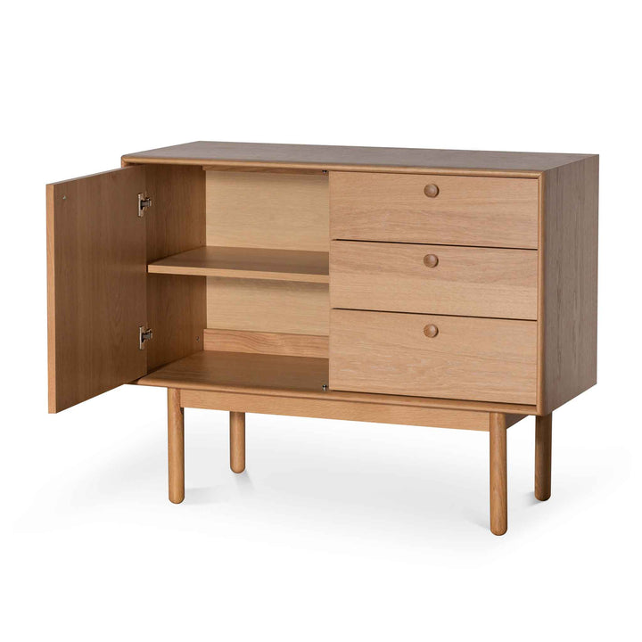 Tunbridge Narrow Wooden Sideboard and Buffet - Natural