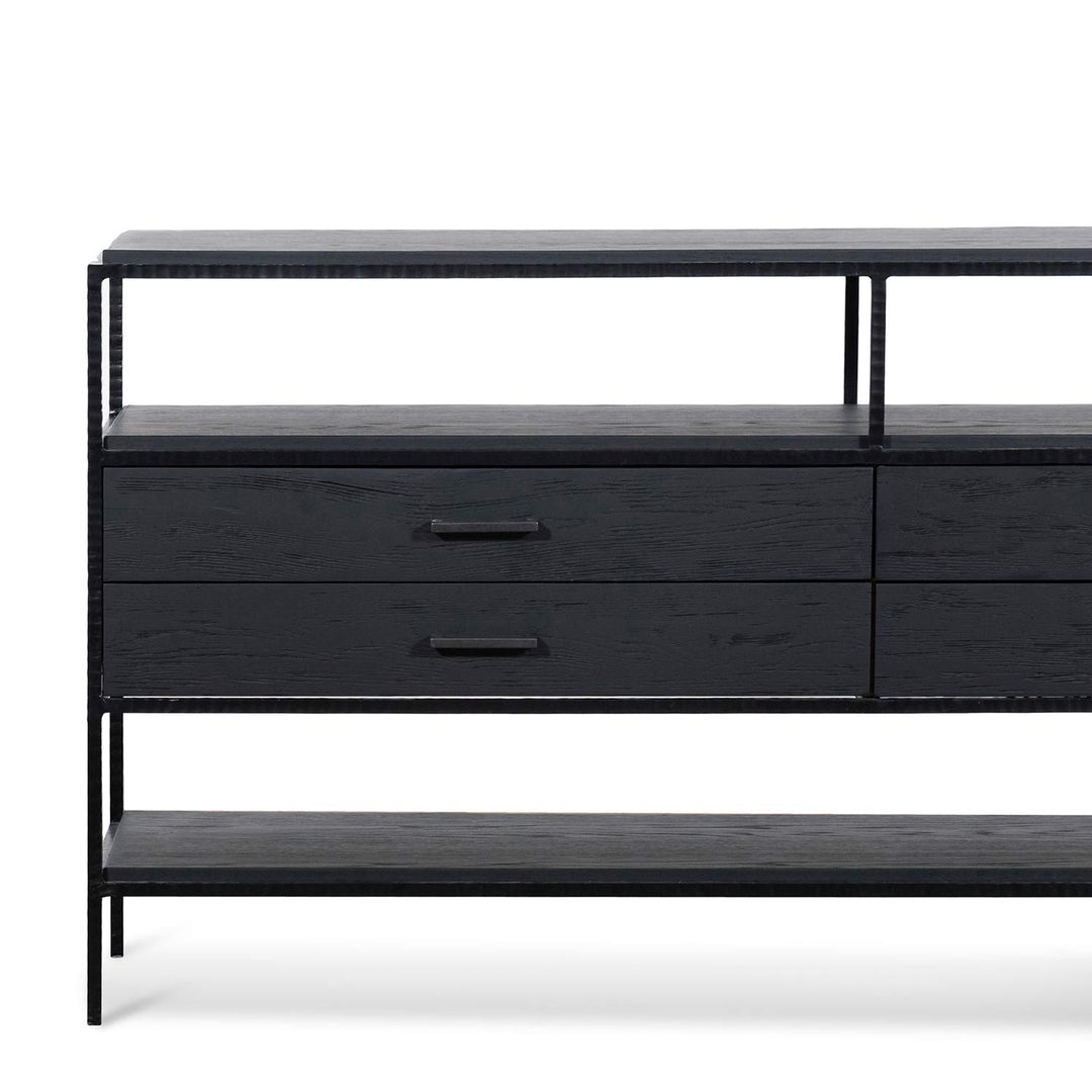 Abbotsford 1.6m Sideboard Unit - Full Black