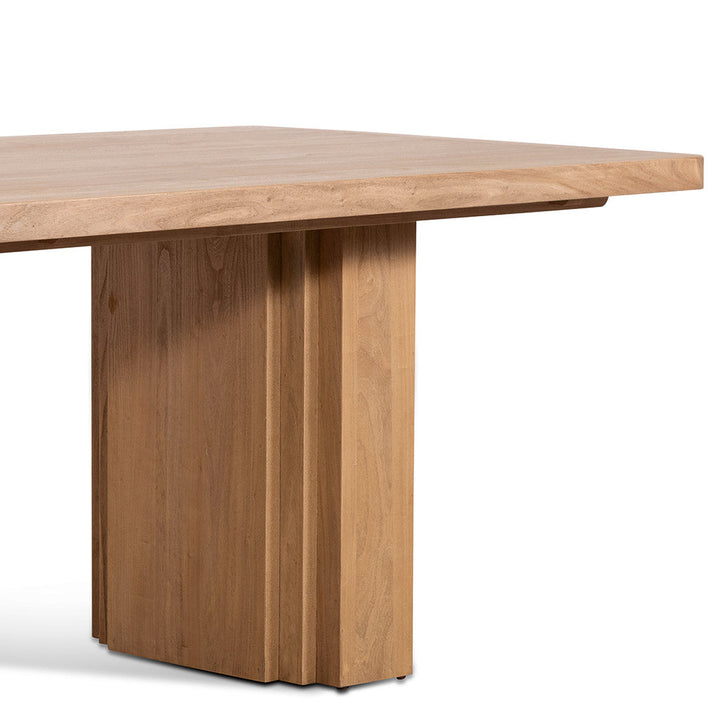 Abbotsford 2.4m Elm Dining Table - Natural