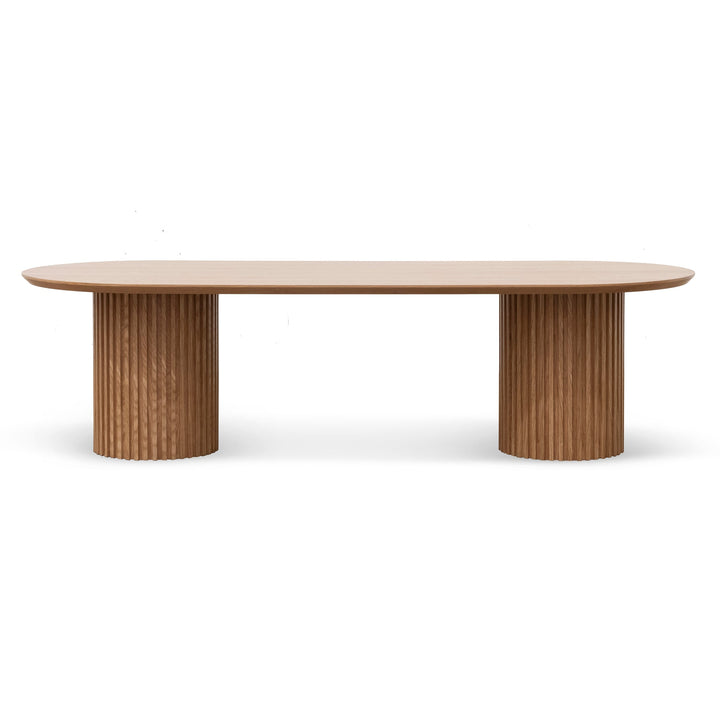 Oxford 2.8m Wooden Dining Table - Natural