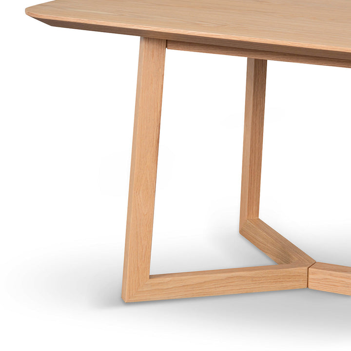 Oxford 2.4m Wooden Dining Table - Natural