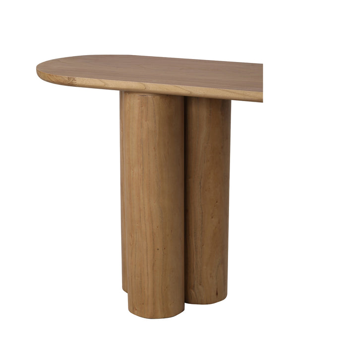 Abbotsford 1.52m Elm Console Table - Natural