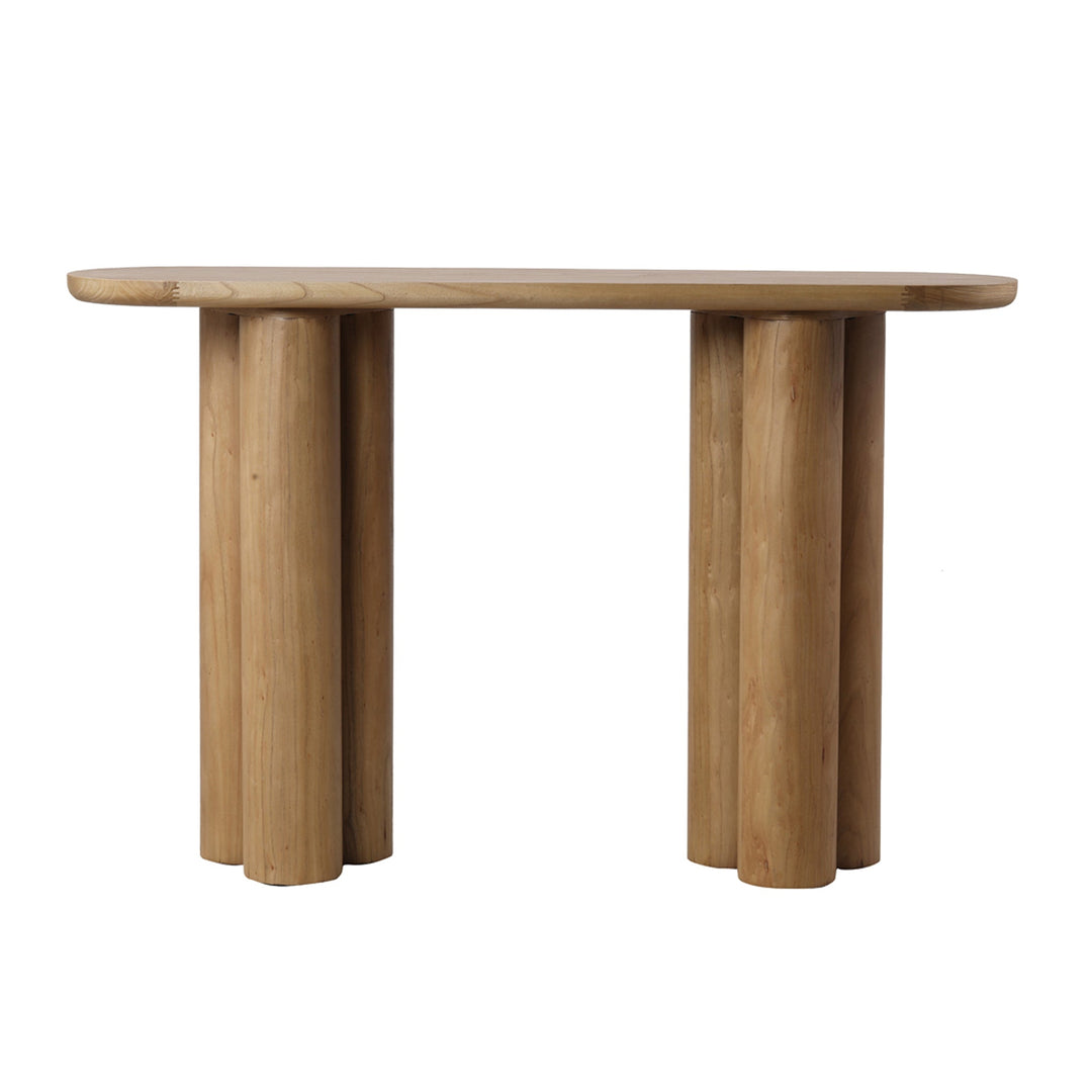 Abbotsford 1.52m Elm Console Table - Natural