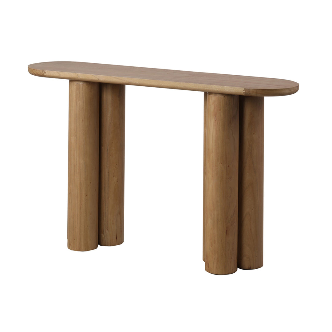 Abbotsford 1.52m Elm Console Table - Natural