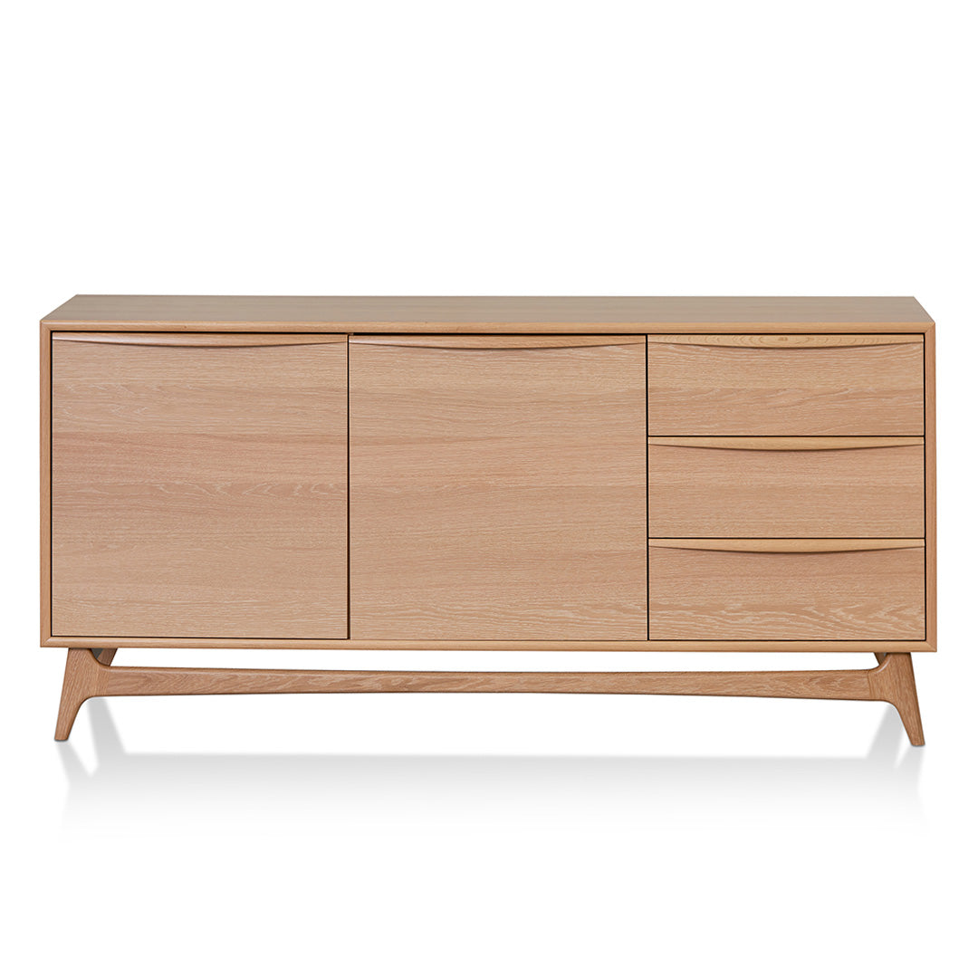 Tunbridge Wide Sideboard Unit with Drawers - Natural Oak