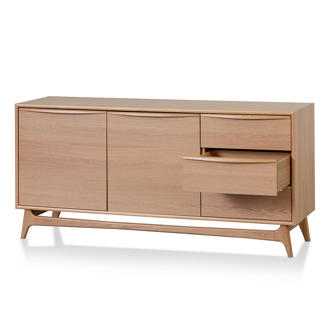 Tunbridge Wide Sideboard Unit with Drawers - Natural Oak