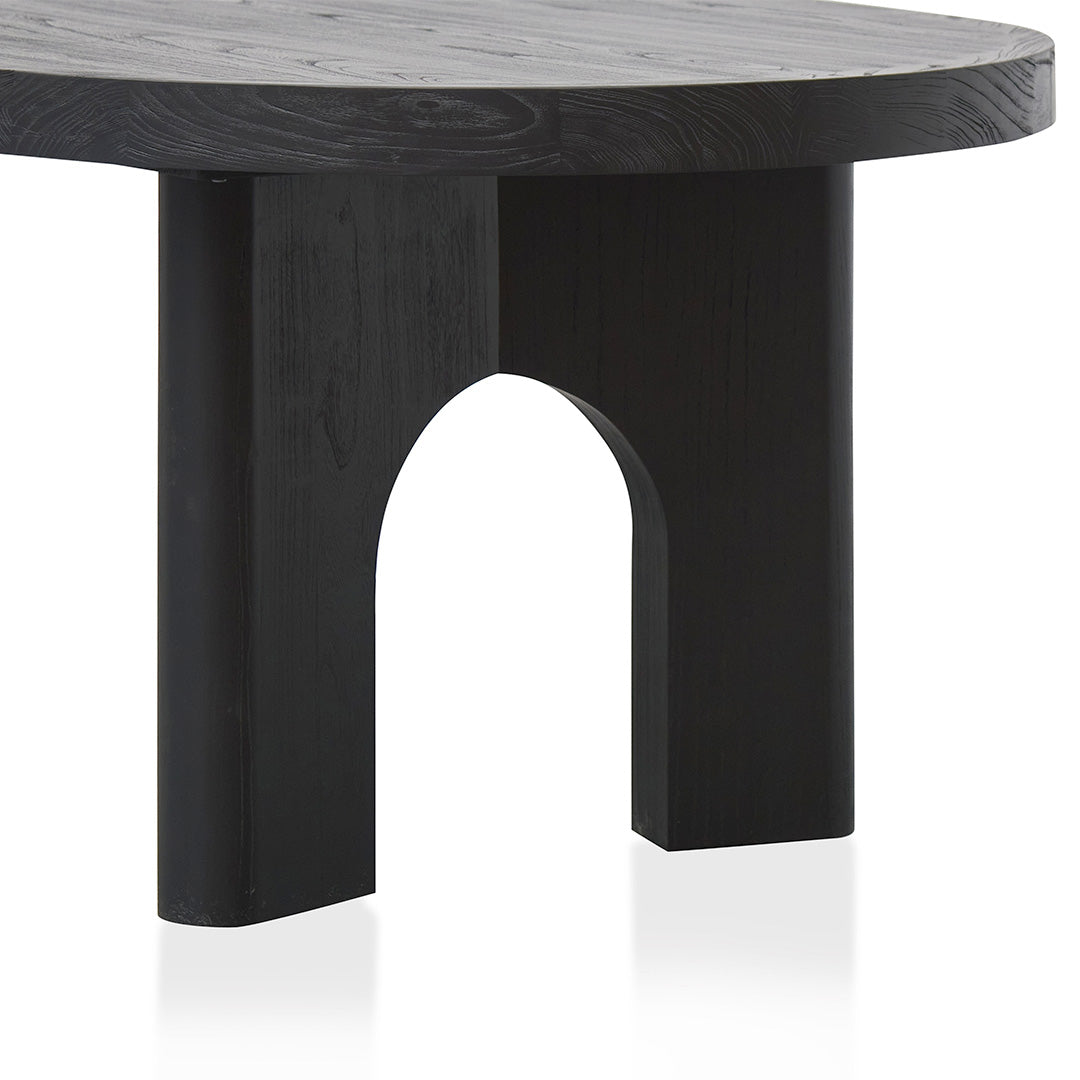 Abbotsford 2.8m oval dining table - Black