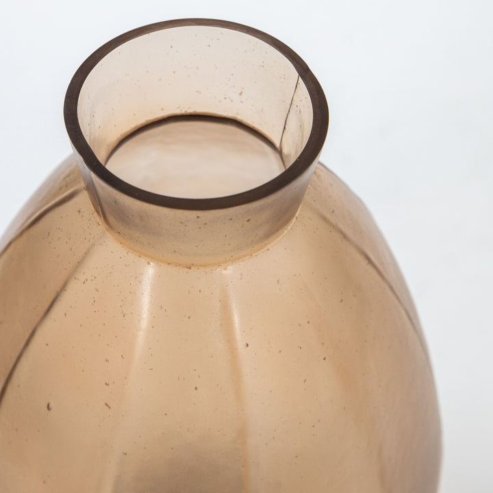 Ballina Vase Small Brown 150x150x240mm