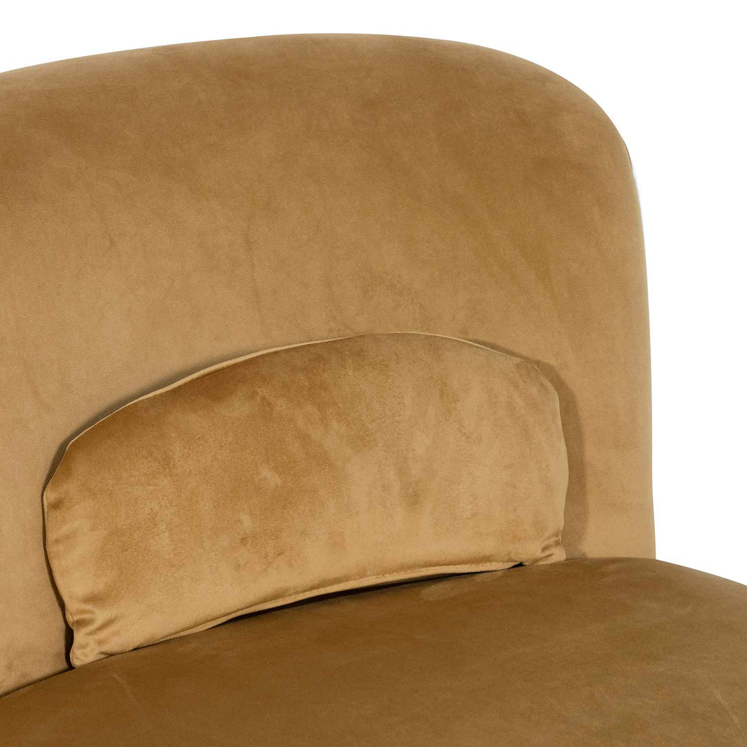 Maynard Swivel Lounge Chair - Mustard