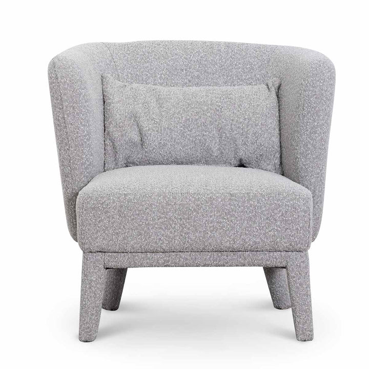 Bourke Armchair - Ash Grey Boucle